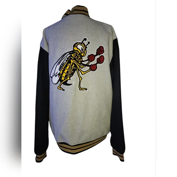 Vans Checkerboard Research Varsity Jacket, Mens Large - Picture 5 of 11